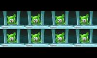 The gummy bear song - long swedish version with a layer added every second!