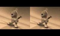 The gummy bear song short version - 2 demon multilanguagal voices - english and hungarian together!
