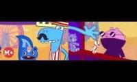 Happy Tree Friends Season 1 Episode 9: "Pitchin’ Impossible" Original vs. Remastered