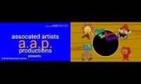 Parappa The Rapper Toons Katy Today Gone Tomorrow AAP Print Starring Katy Kat & Bugs Bunny