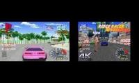 Ridge Racer Revolution PS1 vs PS1