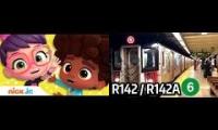 Thumbnail of R142 and R142As running on the 6 line The Best of Abby Hatcher! | Games & Adventures | Nick Jr.