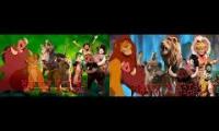 "Hakuna Matata". 3 Sung by Simba, Timon and Pumbaa (Broadway Version) 3
