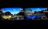 Ridge Racer Revolution : Novice RT YELLOW SOLVALOU Vs RT BLUE SOLVALOU