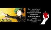 American Hero Academia Idiot