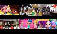 Abby Hatcher R142 R142A 1 2 6 Train Rainbow Rangers Shimmer Shine