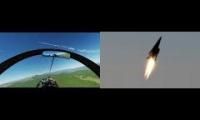 F-14 combat in DCS world, mixed with Mighty Wings from Top Gun