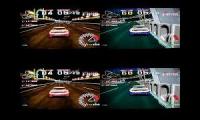 Ridge Racer : Beginner RT XEVIOUS RED Vs RT XEVIOUS GREEN