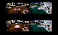 Ridge Racer : Beginner RT XEVIOUS RED Vs RT XEVIOUS GREEN