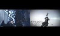 Thumbnail of Heavensward intro with Stormblood music