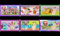 6 of same family finger songs kids tab