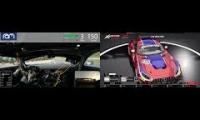 Nürburgring AMG GT3 ACC vs Real