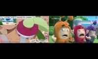 Pokemon and Oddbods Screaming