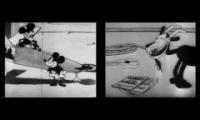 Steamboat Willie (1928) - Plane Crazy (1928): Part 4