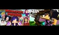 Minecraft monday week 3 aphmau and laurenzside