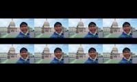 Jalan jalan di Gedung Putih Amerika Serikat