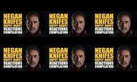 Negan knife reaction mashup