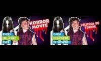 EVERY HORROR MOVIE EVER English vs Espanol