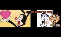 Me and Yakko Sing The Animaniacs Theme Song