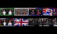 starting grid and race result mashup