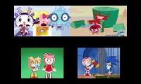 (Happy Tree Friends & Sonic X Edition) Sparta Quadparison 1