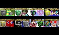 All Popularmmos Lucky Block Race Videos At The Same time Part 4
