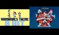 THE ANIMANIACS THEME SONG IN 8 BIT VS THE OG ANIMANIACS THEME SONG