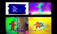 Noggin and Nick JR Logo Collection Quadparison 18