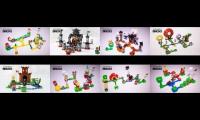 8 lego mario videos in one