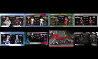 starting grid and race result mashup