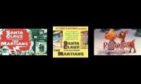 Santa Claus Conquers the Martians (1964) & Rudolph The Red Nosed Reindeer (1964)