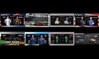 starting grid and race result mashup