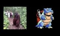 Battle of the great Ape