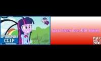 MLP EG Twilight Sparkle Vs Rainbow Dash Sparta Pitcher Remix (NBK Edition)