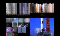 Every NASA Saturn V Rockets At The Same Time