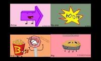 BFDI Auditions Quadparison