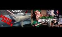 Santa Jaws (Christmas horror comedy) (Kill count/Metal tribute)