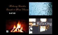 Relaxing Jazz, Fireplace, Rain and Shit