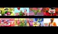 8 eposodes of yo gabba gabba