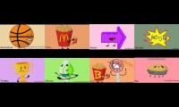 BFDI auditions, but with 7 other versions