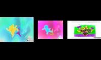 Noggin and Nick JR Logo Collection Tripleparison 134