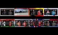 Thumbnail of starting grid and race result mashup