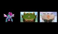 Riff, Pixie and T-rox Triplet
