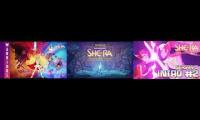 Warriors She ra (both versions)