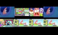 Up to faster 8 parison to spongebob and the patrick star show