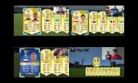 Thumbnail of Mashup of my old videos - FIFA 16 packs from those youtubers