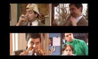 Four Mr.Beans tv in one view by Lhars