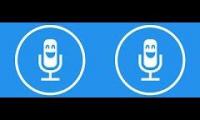 Caleb, Princess Matilda and Fluttergirls scream with GoAnimate sounds scary
