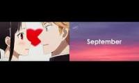 Kaguya Sama Love is War in September 2