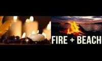 Sleep Music (Fire Crackling ASMR Sounds)